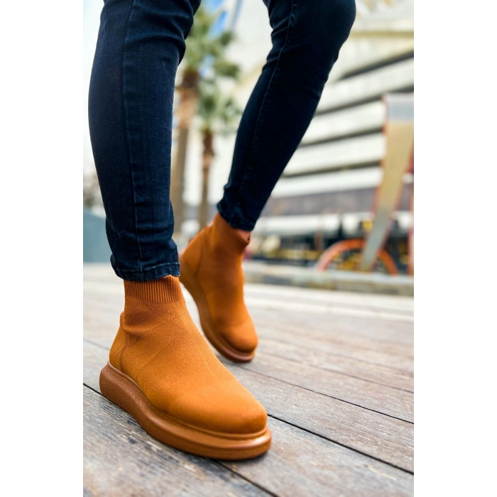 CH207 - TRT Maglieria-T Erkek Ayakkabı TABA