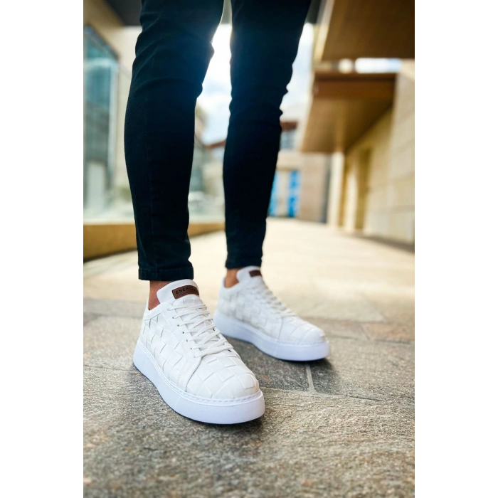 CH209 - OBT Vimini Erkek Ayakkabı BEYAZ