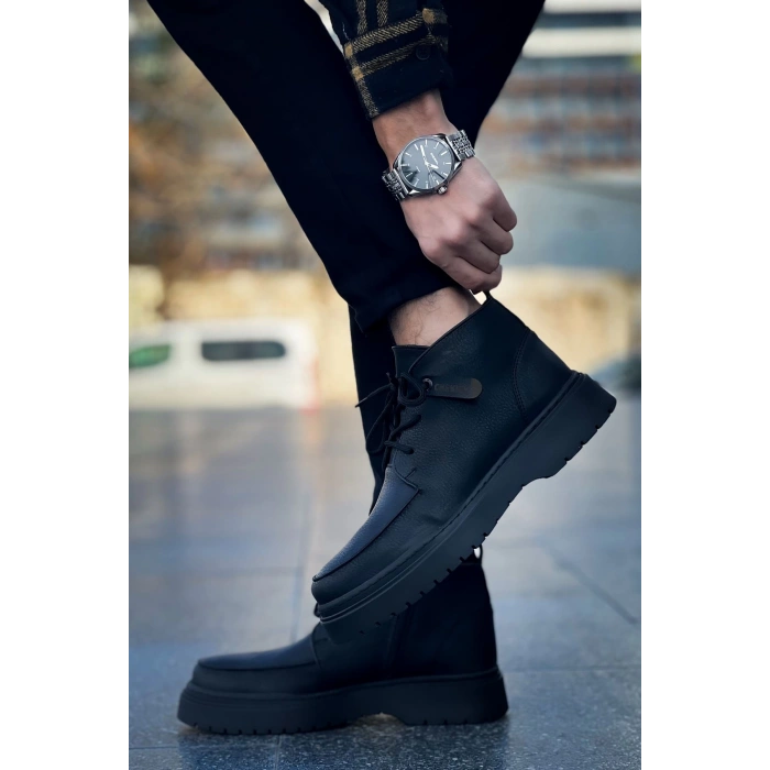 CH213 CST Bryggen Mens Boot BLACK