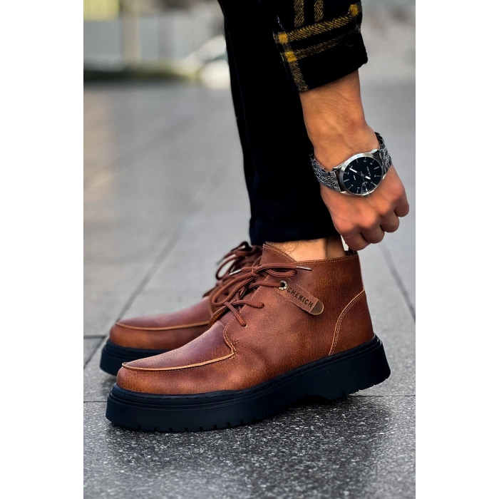 CH213 CST Bryggen Mens Boot BROWN