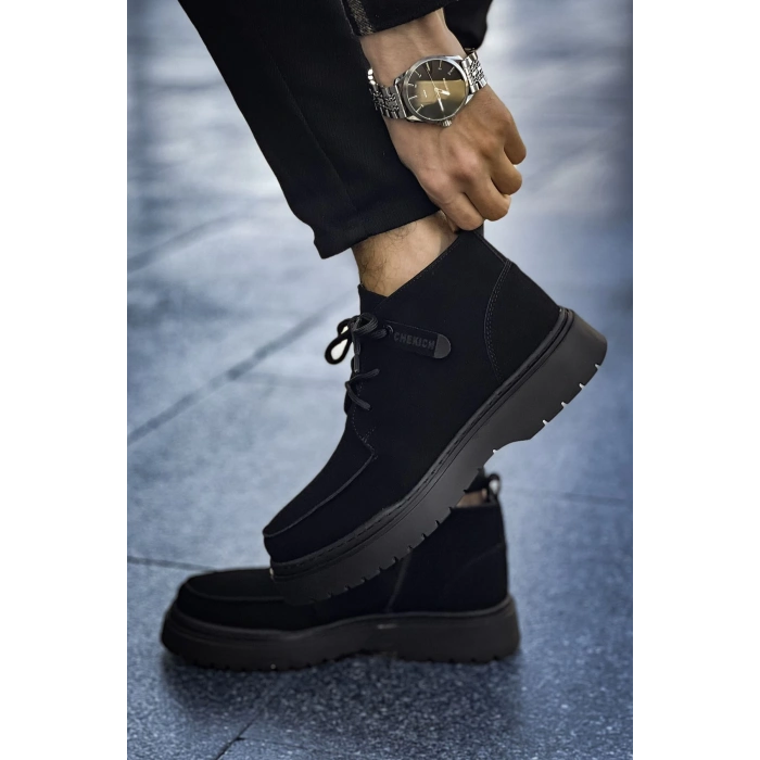 CH213 SST Bryggen Mens Boot BLACK