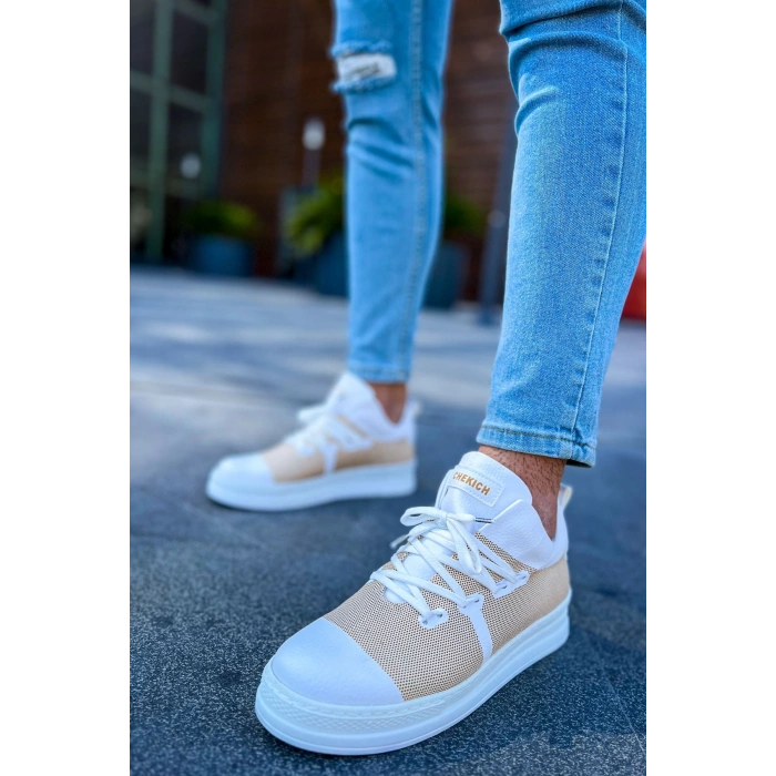 CH219 - CBT Laser Erkek Ayakkabı BEYAZ