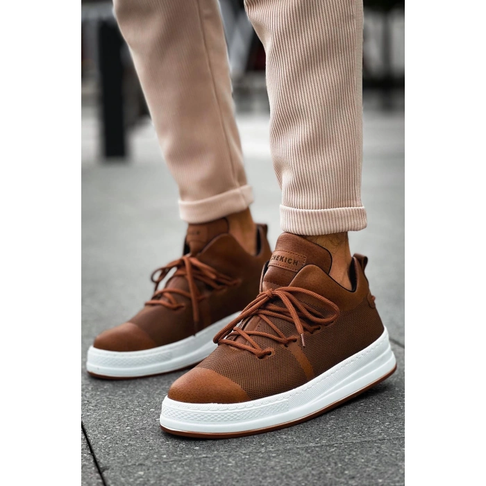 CH219 - CBT Laser Erkek Ayakkabı TABA