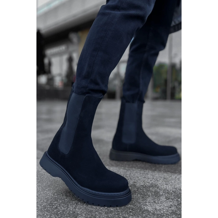 CH223 SRT Alaska Suede Mens Boot BLACK