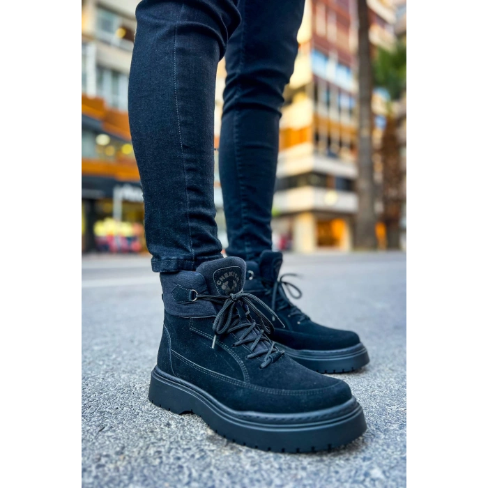 CH225 SRT Impact Mens Boots BLACK