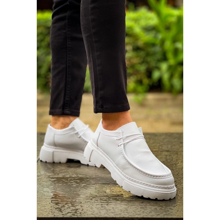 CH2404 - CBT Castle Erkek Ayakkabı BEYAZ