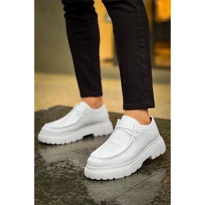 CH2404 - CBT Castle Erkek Ayakkabı BEYAZ