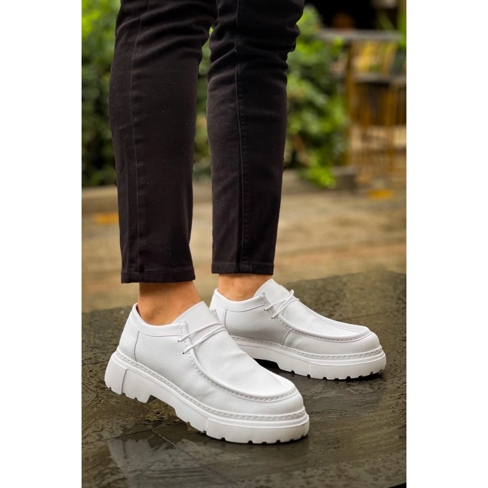 CH2404 - CBT Castle Erkek Ayakkabı BEYAZ