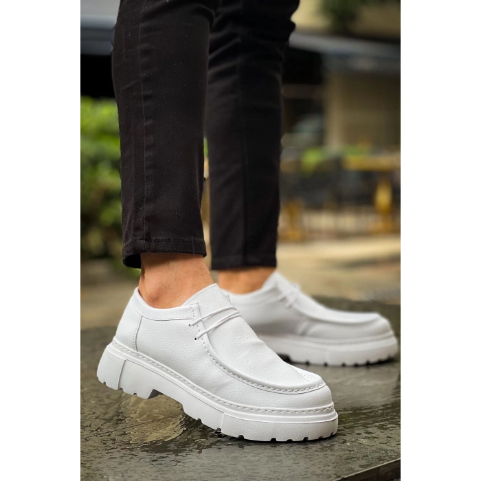 CH2404 - CBT Castle Erkek Ayakkabı BEYAZ