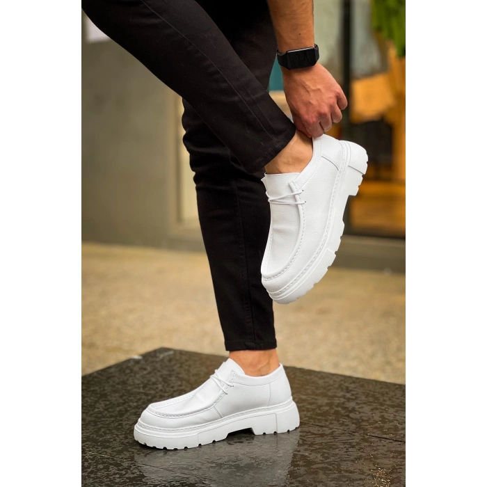 CH2404 - CBT Castle Erkek Ayakkabı BEYAZ