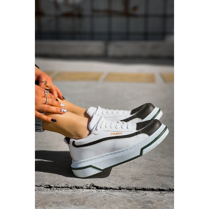 CH241 - CBT Signature Line Up Erkek Ayakkabı HAKI/BEYAZ