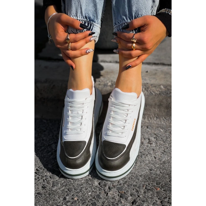 CH241 - CBT Signature Line Up Erkek Ayakkabı HAKI/BEYAZ