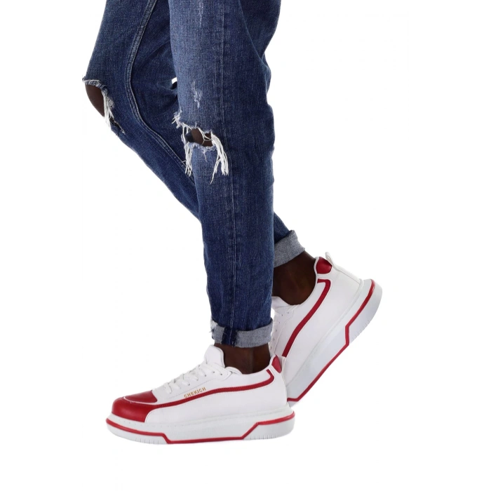 CH241 CBT Signature Line Up Mens Shoes RED / WHITE
