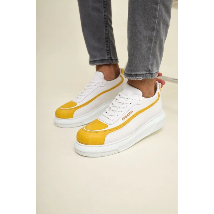 CH241 CBT Signature Line Up Mens Shoes YELLOW/WHITE