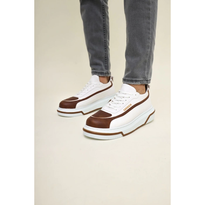 CH241 CBT Signature Line Up Mens Shoes TAN/WHITE