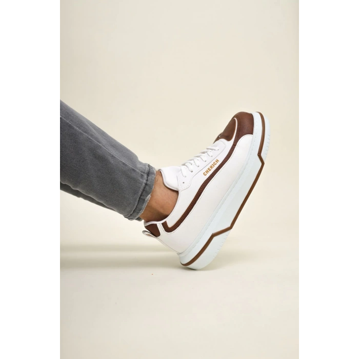 CH241 CBT Signature Line Up Mens Shoes TAN/WHITE