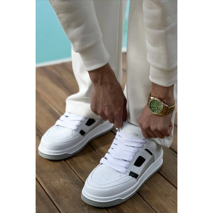 CH2410 - CBT Avax  Erkek Spor Ayakkabı BEYAZ/SIYAH