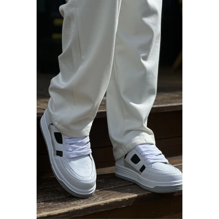 CH2410 - CBT Avax  Erkek Spor Ayakkabı BEYAZ/SIYAH