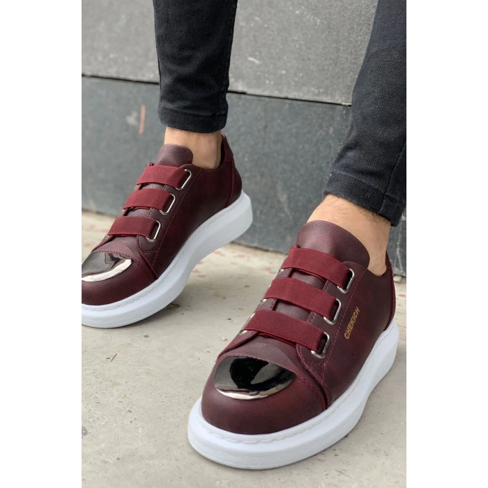 CH251 - CBT Mirror Erkek Ayakkabı BORDO
