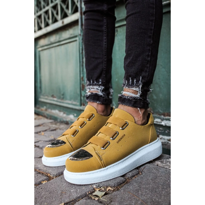 CH251 - SBT Mirror Suede Erkek Ayakkabı CAMEL