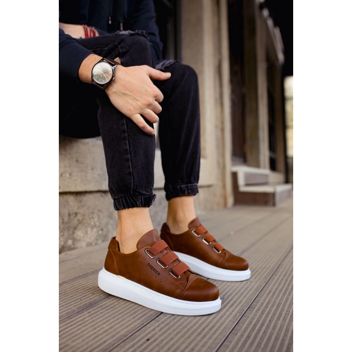 CH253 CBT Mirror Non Mens Shoes TAN