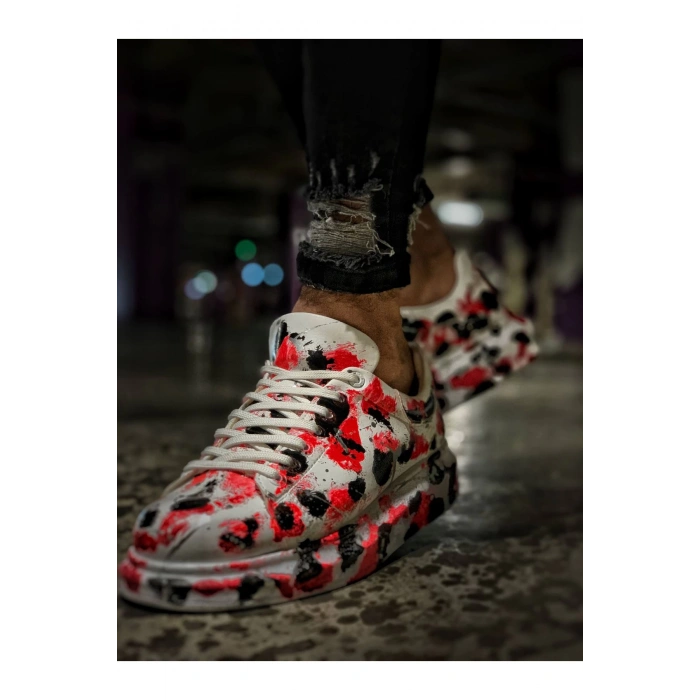 CH254 CBT Pittura Mens Shoes 409 RED / BLACK