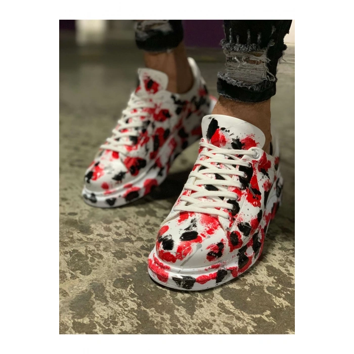 CH254 CBT Pittura Mens Shoes 409 RED / BLACK