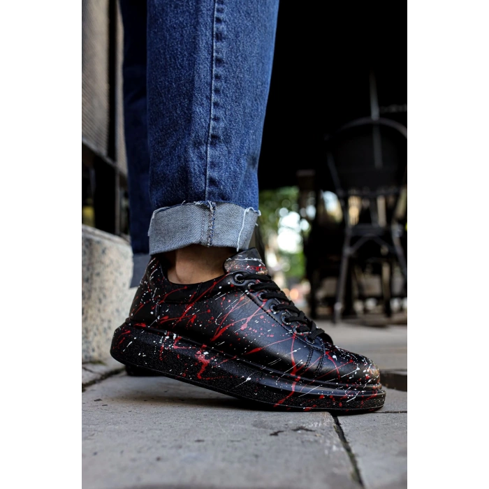 CH254 CST Paint Mens Shoes 471 WHITE / RED SPLUSH