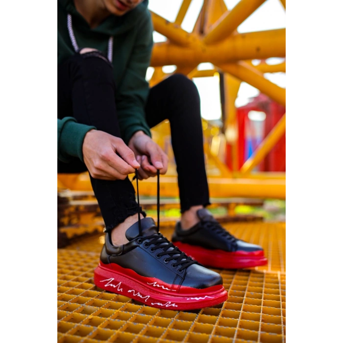 CH254 CST Pittura Mens Shoe 479 RED / WHITE SOLE