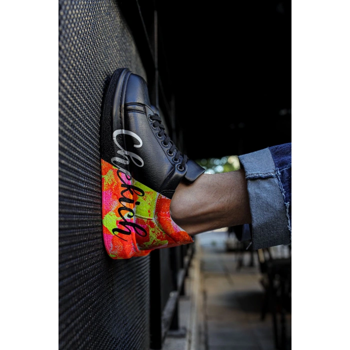 CH254 CST Pittura Mens Shoes 481 BLACK / YELLOW CHEKICH