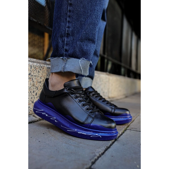 CH254 - CST Pittura Erkek Ayakkabı 483 MAVI / BEYAZ TABAN