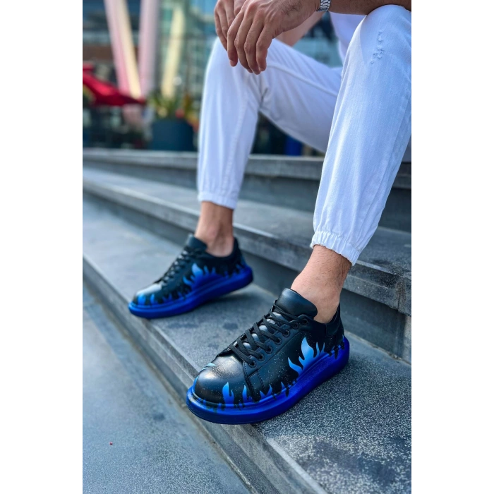 CH254 - CST Pittura Erkek Ayakkabı 534 MAVI ALEV