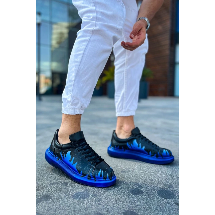 CH254 - CST Pittura Erkek Ayakkabı 534 MAVI ALEV