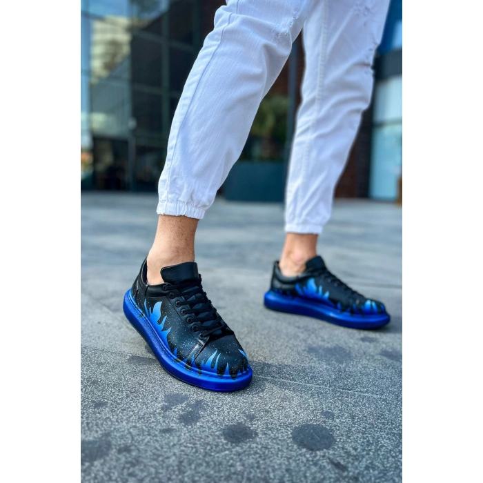 CH254 - CST Pittura Erkek Ayakkabı 534 MAVI ALEV