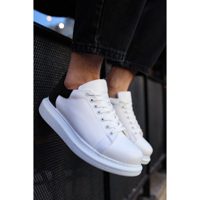 CH256 - CBT Estrella Erkek Ayakkabı BEYAZ/SIYAH