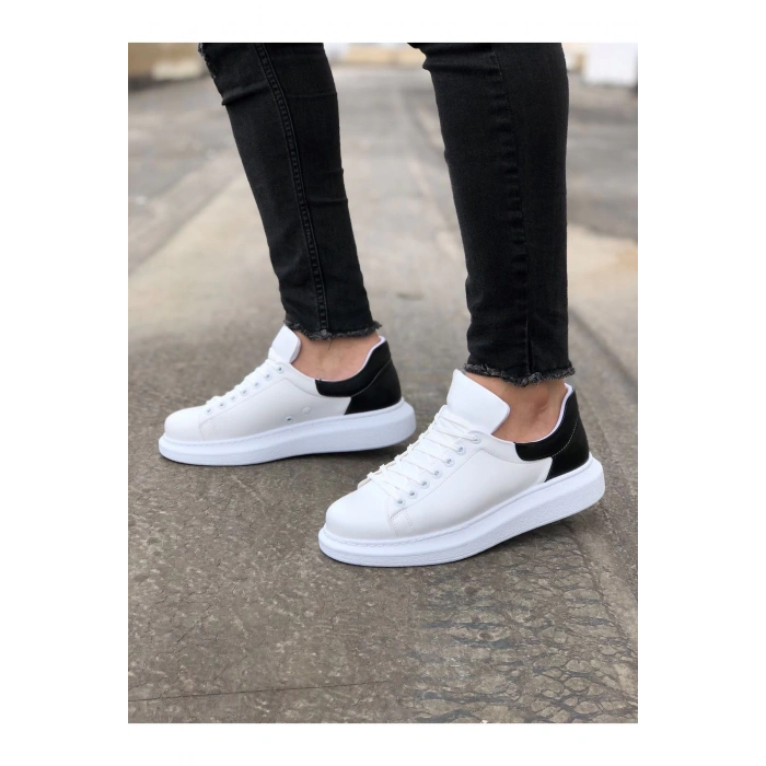 CH256 - CBT Estrella Erkek Ayakkabı BEYAZ/SIYAH