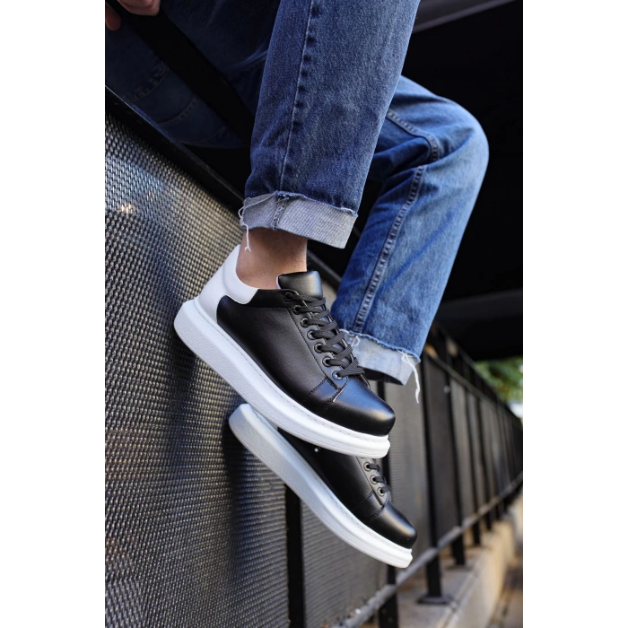 CH256 - CBT Estrella Erkek Ayakkabı SIYAH/BEYAZ