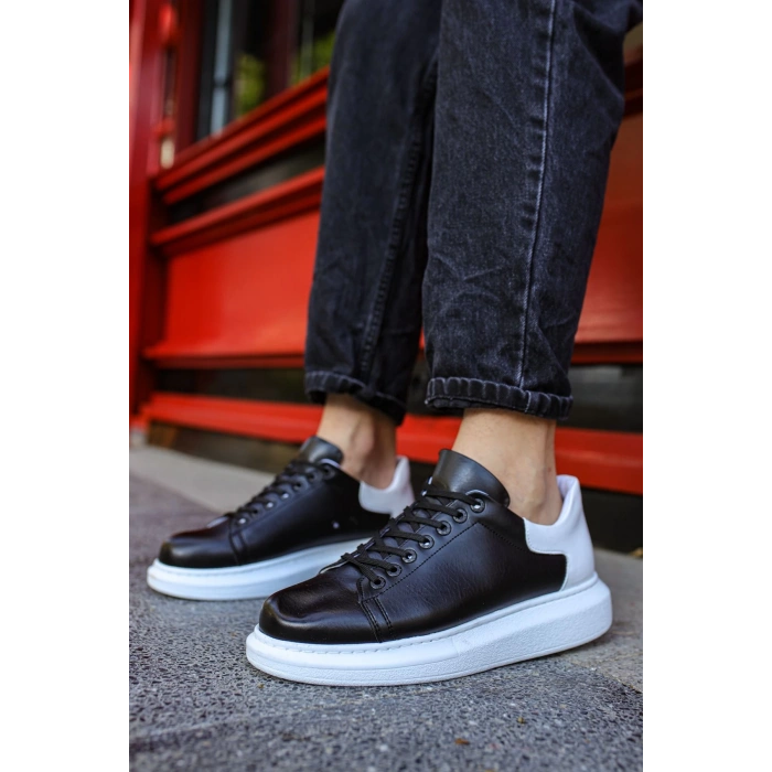 CH256 - CBT Estrella Erkek Ayakkabı SIYAH/BEYAZ