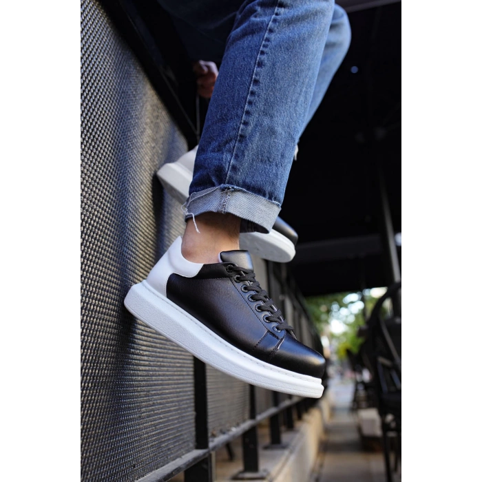 CH256 - CBT Estrella Erkek Ayakkabı SIYAH/BEYAZ