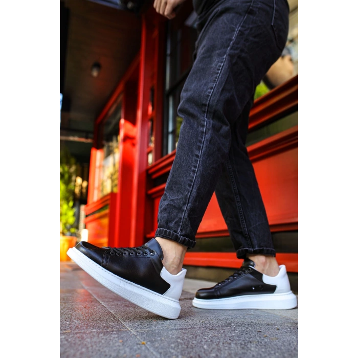 CH256 - CBT Estrella Erkek Ayakkabı SIYAH/BEYAZ