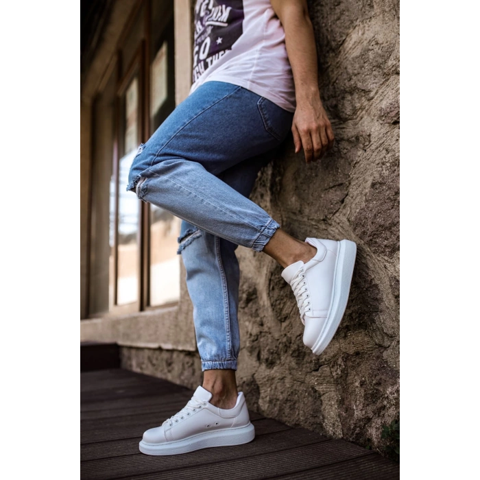 CH257 - CBT Estrella Erkek Ayakkabı BEYAZ