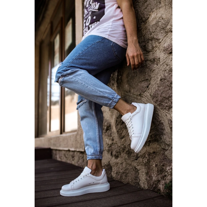 CH257 - CBT Estrella Erkek Ayakkabı BEYAZ