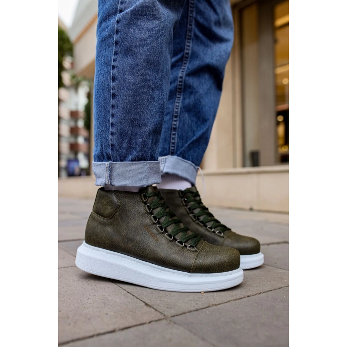 CH258 CBT Rome Mens Boots KHAKI