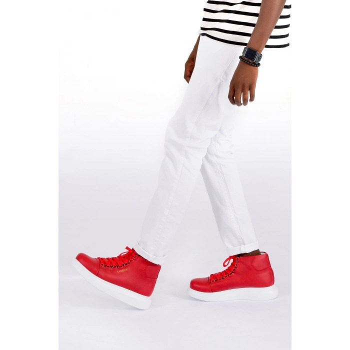 CH258 CBT Rome Mens Boots RED