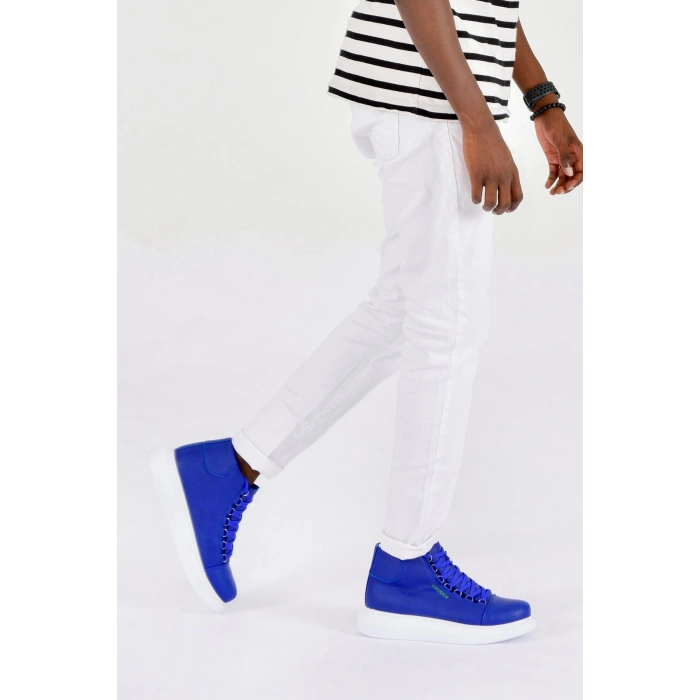 CH258 CBT Rome Mens Boot Sax Blue