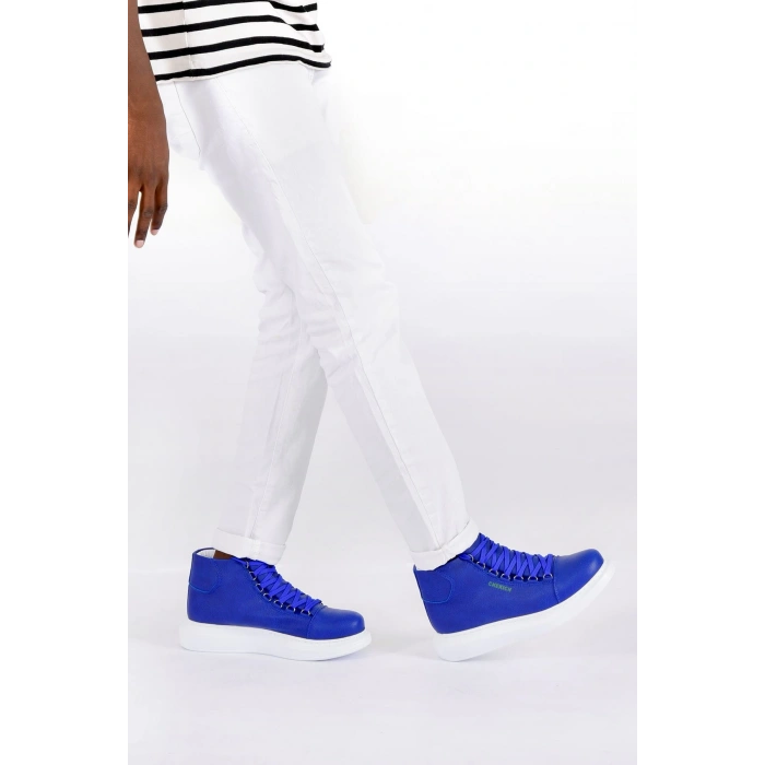 CH258 CBT Rome Mens Boot Sax Blue