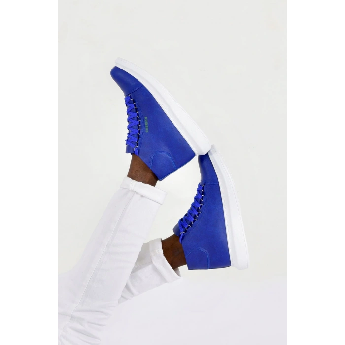 CH258 CBT Rome Mens Boot Sax Blue