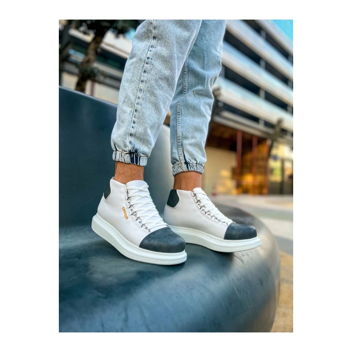 CH258 GBT Roma Colorful Mens Boot WHITE/ANTHRACITE