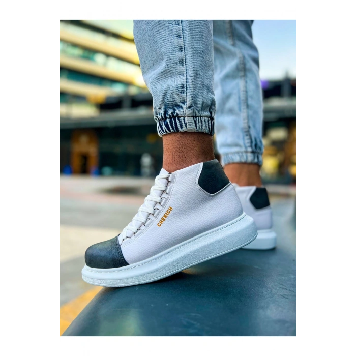 CH258 GBT Roma Colorful Mens Boot WHITE/ANTHRACITE