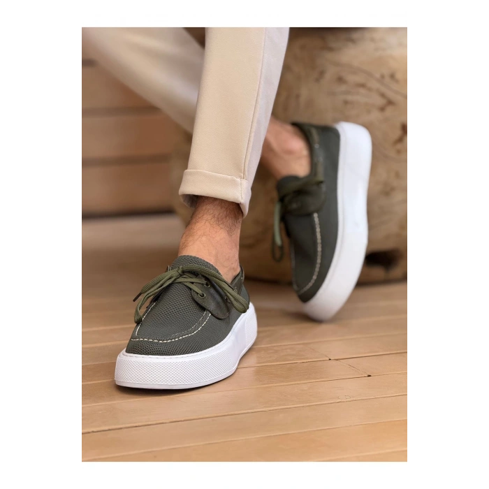 CH2602 - Triko Erkek Ayakkabı HAKI